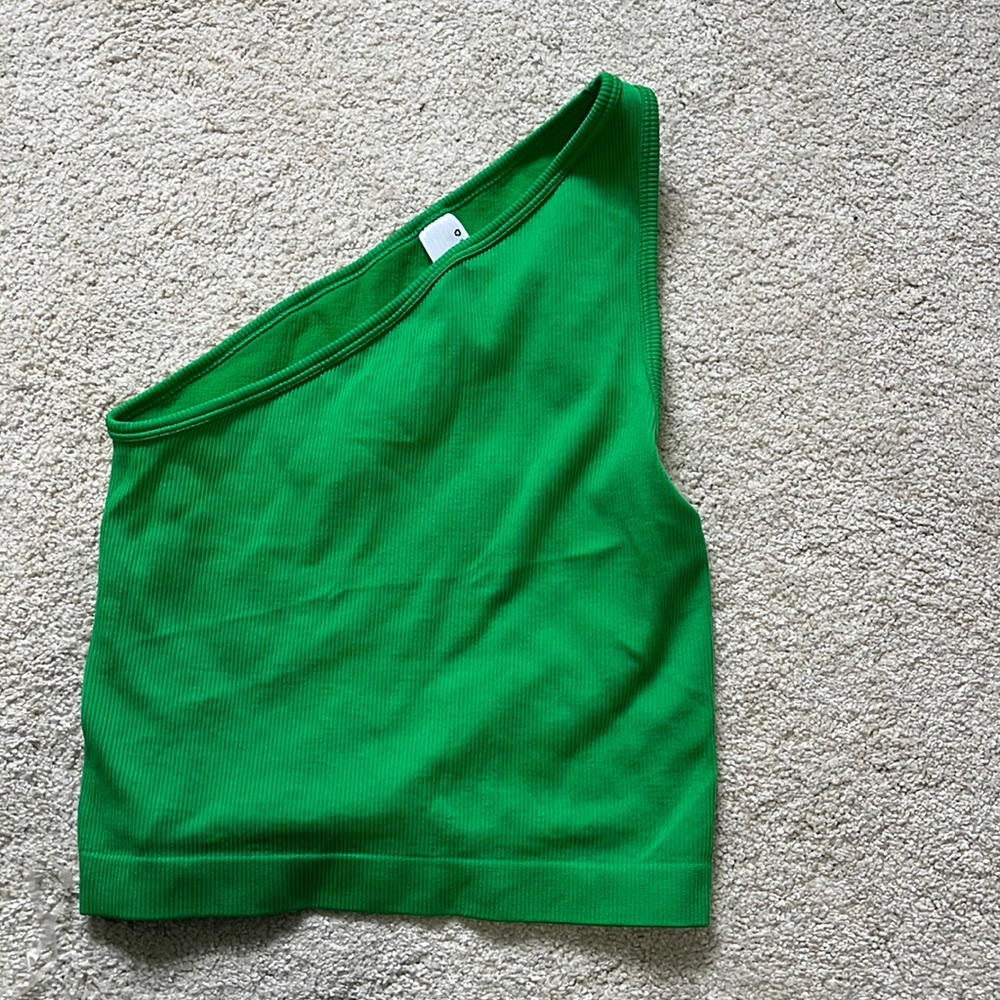 Women’s Target One Shoulder Tank Top